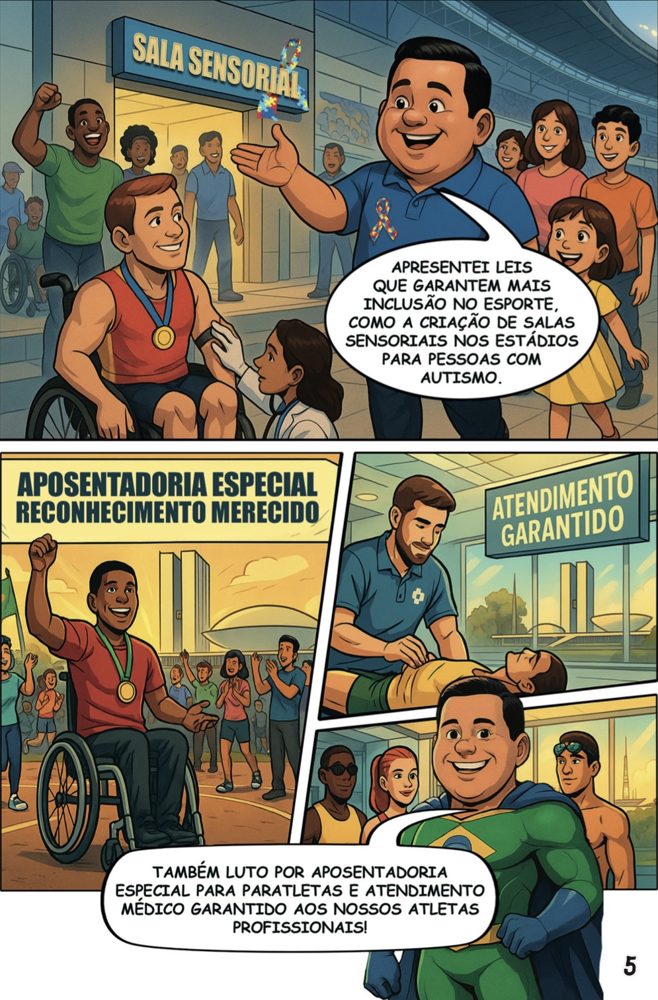 Página da revista Julinho